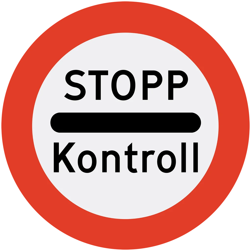Skilt 324, Stopp for angitt formål