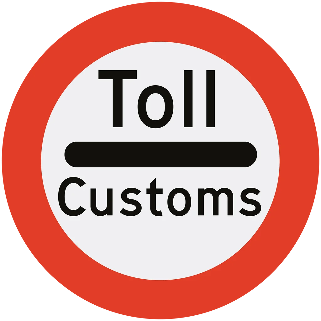 Skilt 326, Stopp for toll