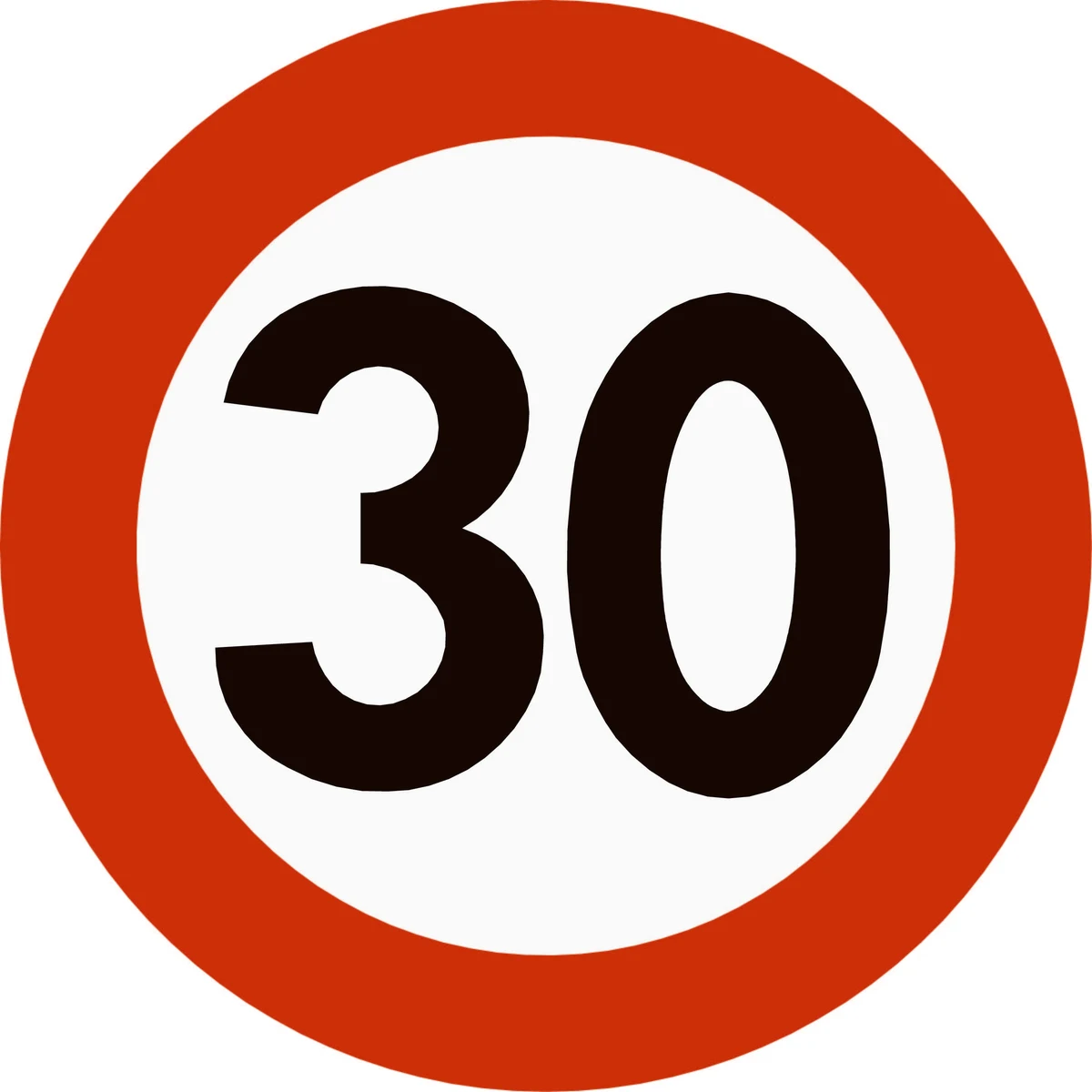 Skilt 362.30, Fartsgrense 30