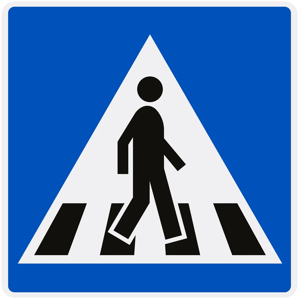 Skilt 516, Gangfelt