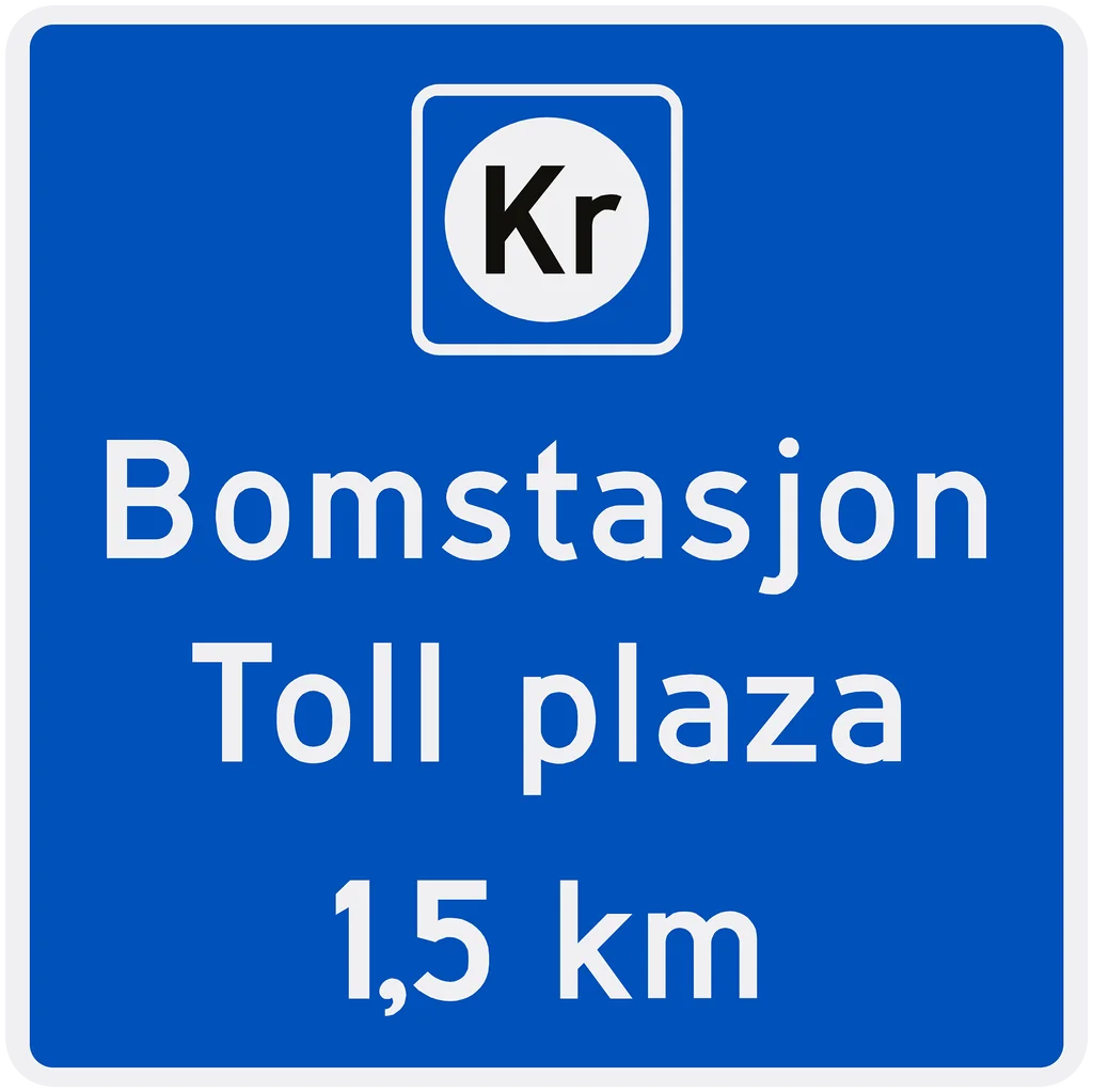 Skilt 560, Opplysningstavle