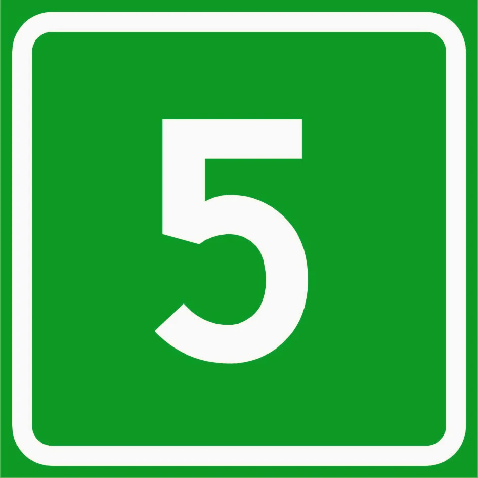Skilt 723.13, Veinummer for riksvei (ikke europavei)