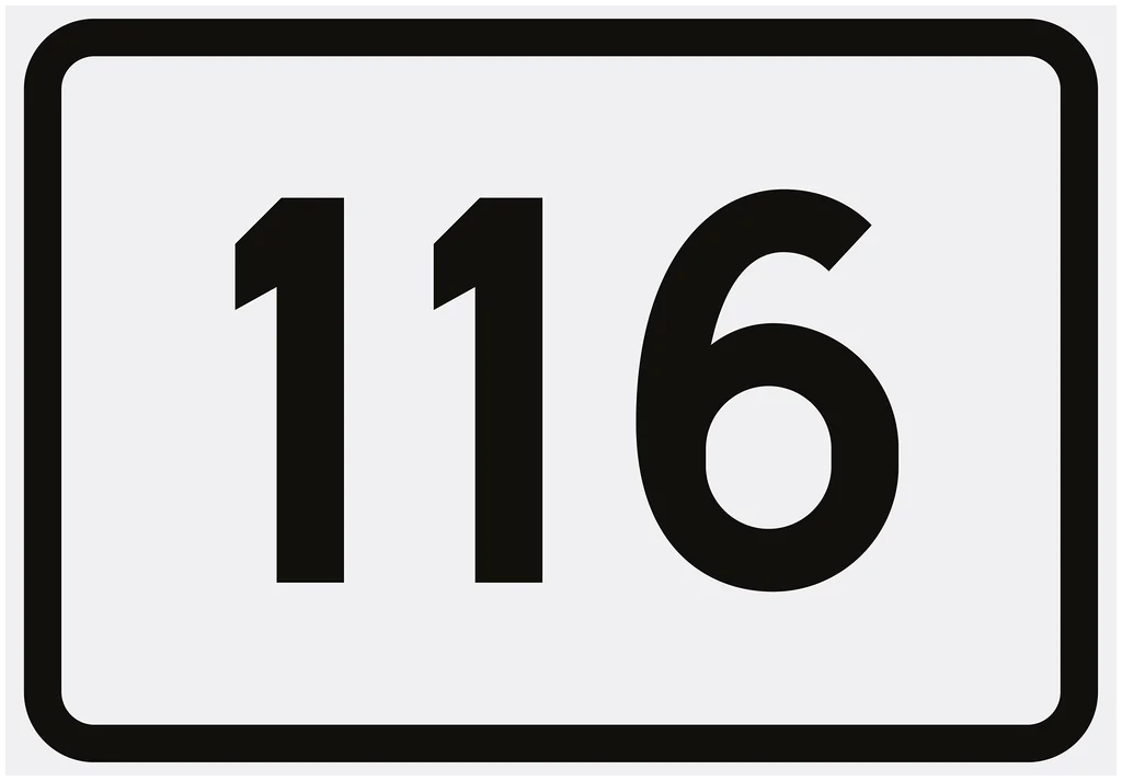 Skilt 723.15, Veinummer for nummerert fylkesvei