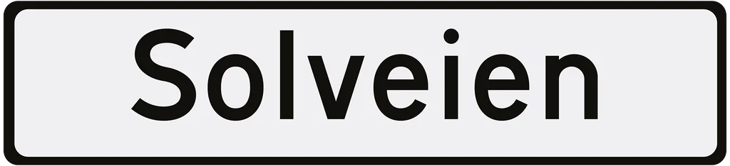Skilt 729, Gate-/veinavnskilt