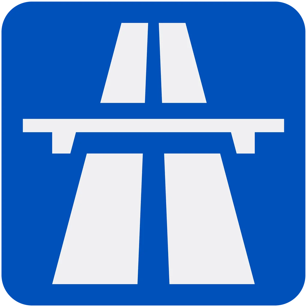 Skilt 761, Motorvei